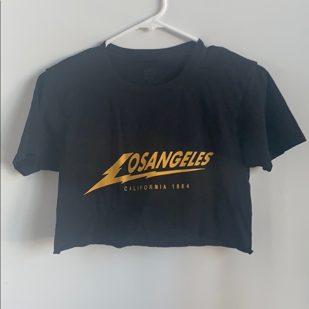 J Galt Los Angeles Crop Top